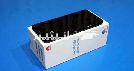 Huawei Mate 10 Lite black The phone is inside a closed box with an Egyptian guarantee