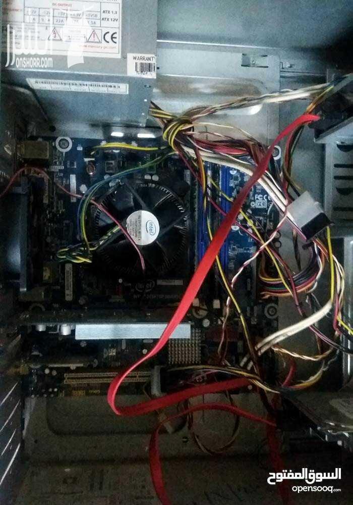 كمبيوتر العاب يشغل كافة الألعاب القوية معاه هدية سيديات العاب كمبيوتر قوية ذاكرة 500 Ram 6GB و كرت شاشة قوي جدا Nvidia 4GB GT 730 خارجي يشغل ال 4K بجودة عالية و داخلي 1Gb Intel core i3,و DVD و مدخلان...
