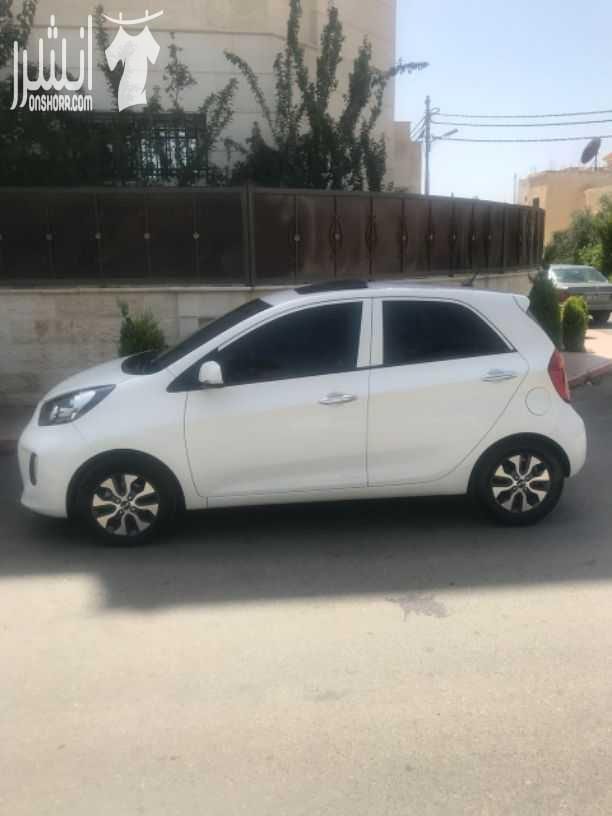 كيا بيكانتو ٢٠١٧ فل الفل مميزه للبيع لون ابيض مميز فحص كامل ٧ جيد بدون ملاحظات كرت ابيض السيارة بحاله الزيرو قاطعه مسافه ٢٠٠٠ كم فقط مواصفات السيارة : فتحه بالسقف و جنط مميز و تحكم طارة و مانع انزلاق...