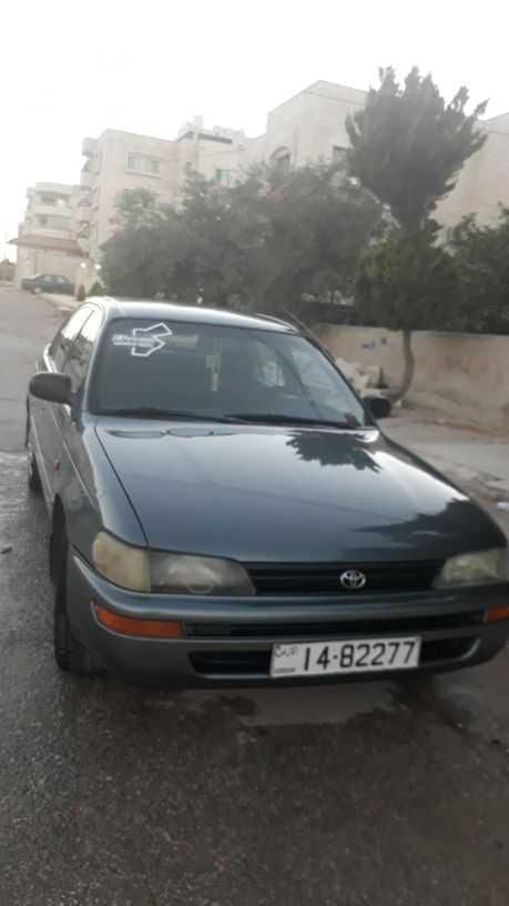 تويوتا كورولا 1993 وضع بلادها السياره لا تحتاج الا الصلاه على النبي ماتور 14 انجكشن (اقتصادي جدا ) فحص ثلاث جيد واحد مضروب ومصلح لون اخضر بترولي ترخيص نهاية شهر 2 السياره اوروبيه سيمي باور رقم م...
