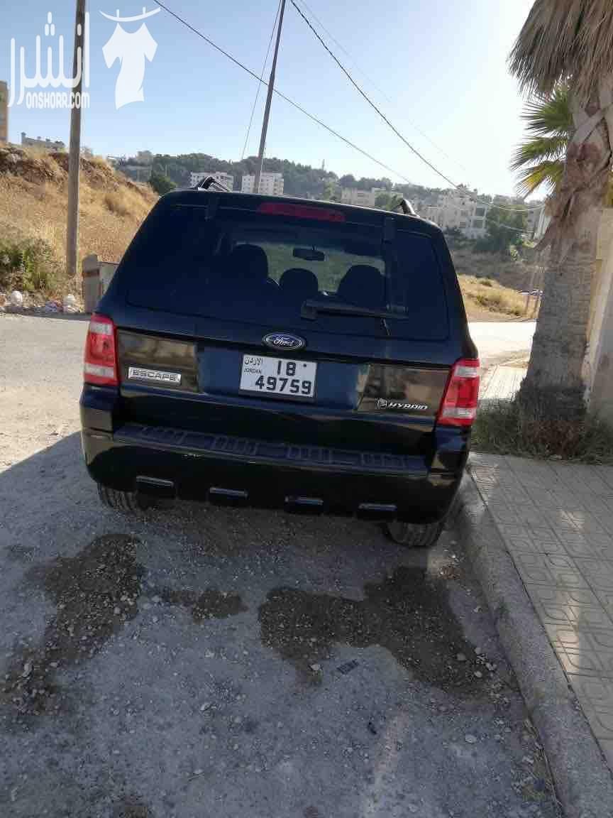 فورد سكيب 2009 هايبرد 2x4 الفحص 3 جيد 1 ضربة هوك خلفي شمال كارفاكس سالفيتج مالك واحد لا يعمل تكسي و لا سياحي ولا حكومي و خالي من الغرق ماتور 2500 سي سي 60 % هايبرد ناجح البطارية ممتازة عزم ممتاز و اق...