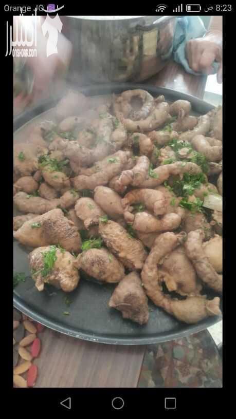 يسعد مساكم ...حبيت اخبركم عنا عروض ممتازه واحنا عنا مطبخ بيتي بنعمل جميع الأكلات والمقبلات للجميع المناسبات وبنعمل معمول بالسميد تنقيش يدوي وطعم ولا اروع ..مبسوس في السمن النباتي والزبده و صفحتي إسمه...