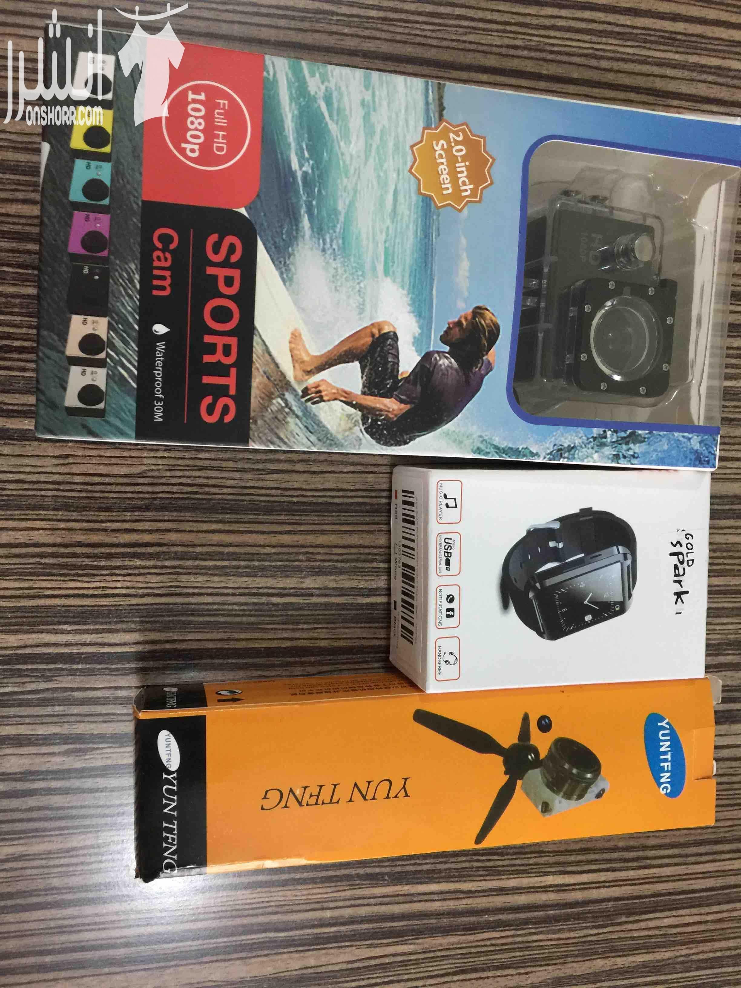 سبورت كاميرا ساعة هاتف مثبت سلفي فلاش بسعة تغزين 32GB كل هذا ب 200 درهم سارع للشراء للتواصل واتس اب 0569490945