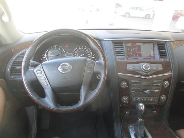 2016 Nissan patrol le platinum in good shape, clean and it is rarely used for some months, it runs on low kilometers, perfect tires, Gcc spec and it is in good and perfect condition, no accident or an...