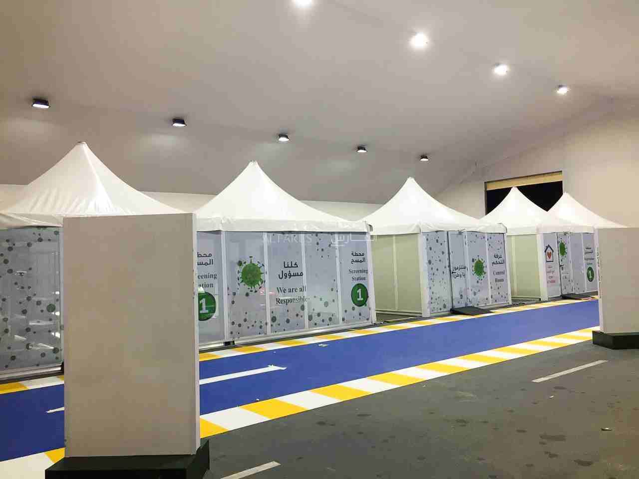 Drive-thru screening tents, which have been outstandingly productive in testing large volumes of people in UAE. These tents will come in handy for hospitals, malls, residence communities, schools/univ...