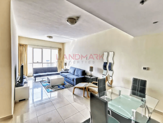 Furnished 1 Bedroom in Lakepoint For AED 42.5K