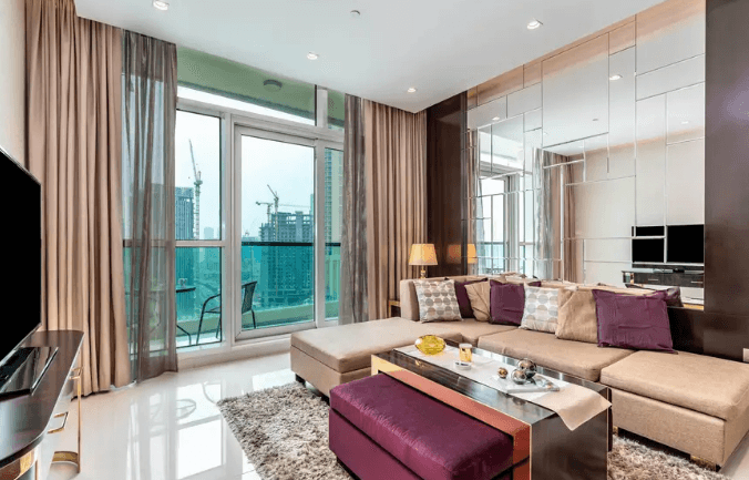 Breathtaking one Bedroom across Dubai Mall