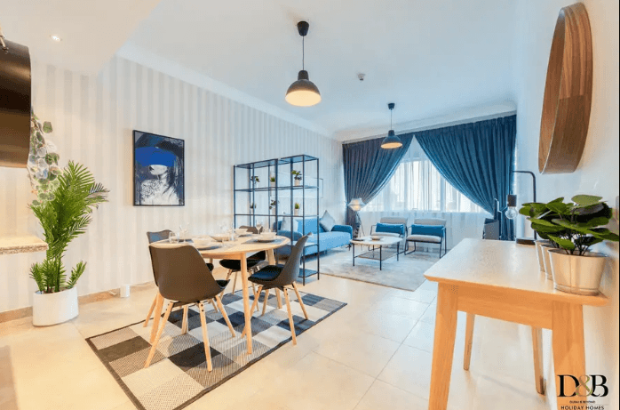Newly furnished One Bedroom flat in Marina