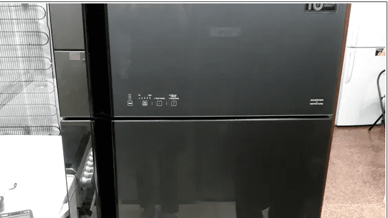 Hitachi latest model fridge with 2 doors up and down