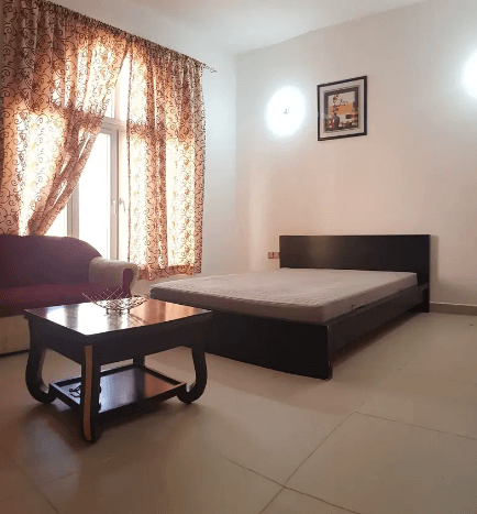 Full Furnished Studio In Khalifa City A ,Opposite Alfersan Club