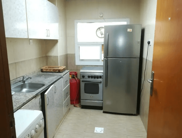 Fully Furnished 1 Bedroom Hall 2400aed Monthly