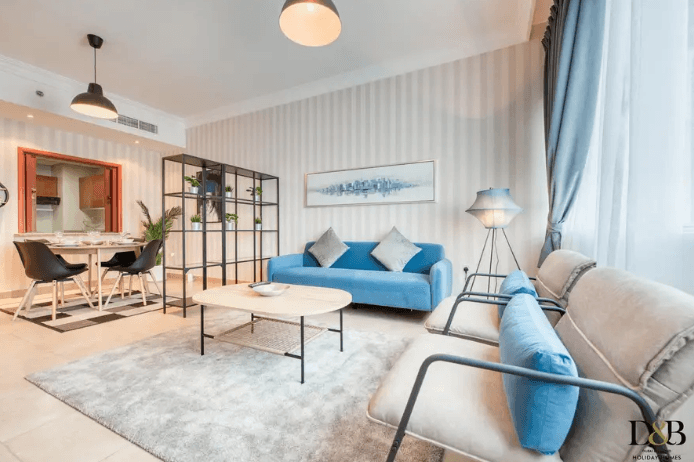 Newly furnished One Bedroom flat in Marina