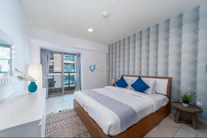 High Floor Sea view 1BHK in Princess tower