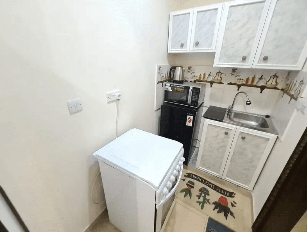 Wonderful furnished studio in an excellent complex in Khalifa City A close to Al Ittihad Plaza