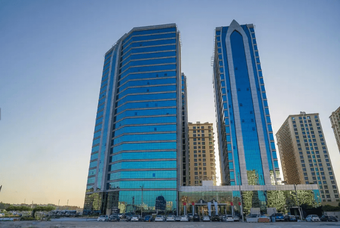 Monthly Rates are available for one bedroom starting from AED 7200– at the 5 star Ghaya Grand Hotel