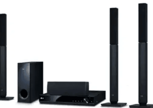 Home theater مسرح منزلى LG
DESIGN
Front & Rear cabinet (tray)Yes
AMPLIFIER
Center42WCH5.1
Front L/R42WX2Sub-Woofer120W(Passive)
Surround L/R42WX2Total330W
ACCESSORIES
Batteries (Remote Cont...