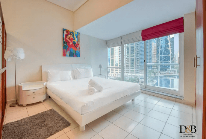 Spacious Studio with Stunning View and Near Metro
This amazing spacious studio comes with a balcony and stunning view of the lake. The apartment has a partition dividing the bedroom from the living ro...