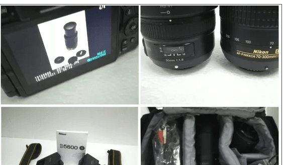 nikon d5600 full kit (used once)
nikon d5600 24 megapixel full touch screen WiFi GPS blouthooth professional photography and videography DSLR camera along with youngone 50mm f1.8 lens AF P NIKKOR 70-...