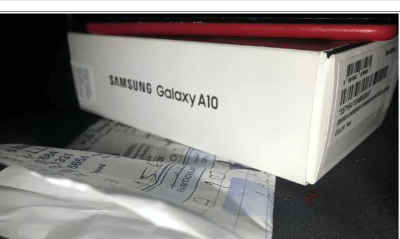 Samsung a10 red color for sale