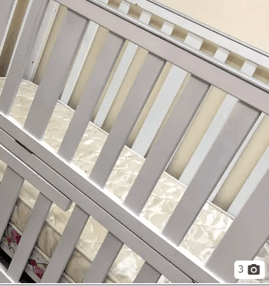 سرير اطفال بحالة ممتازه