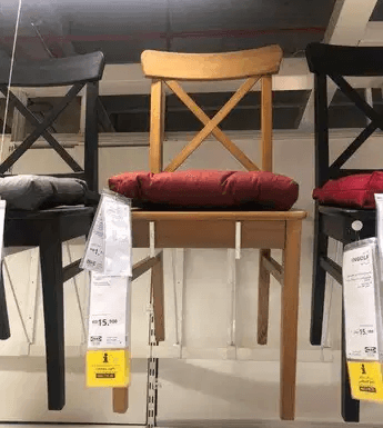 IKEA CHAIRS in excellent condition at half price
