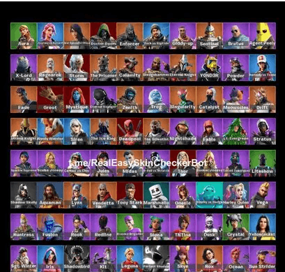 اكونتات فورتنايت