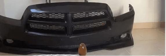 Dodge charger front bumper 2011-2014 original with fog lights