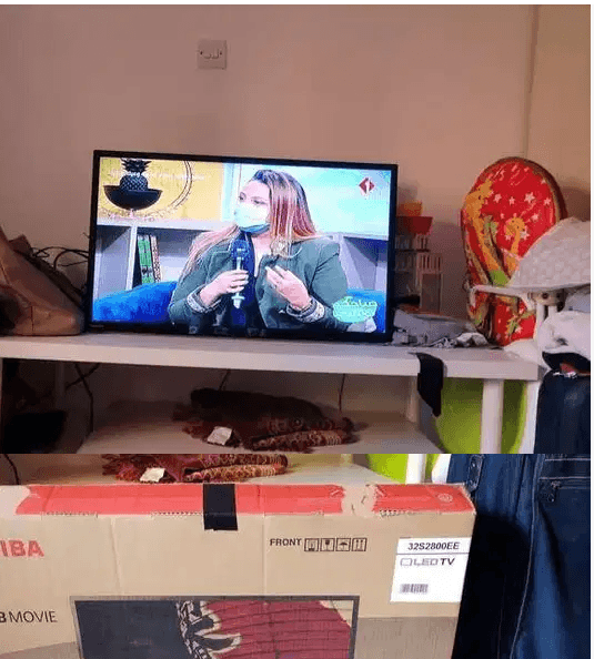 تلفزيون توشيبا مستعمل للبيع