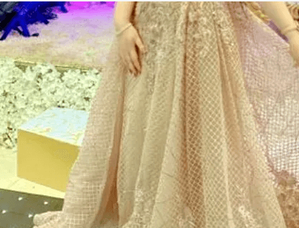 فستان سهرة شيك