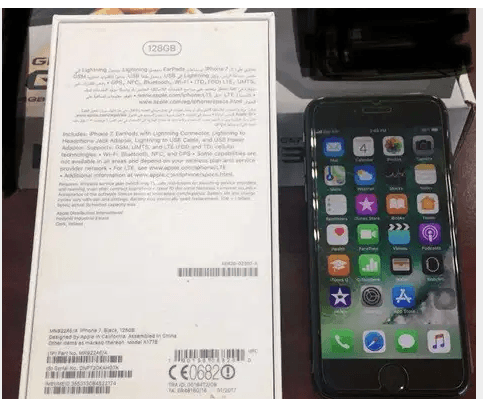 Iphone 7 128GB Black for sale