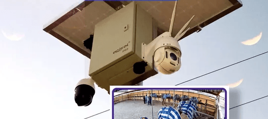 كاميرات طاقة شمسية للبيع للعزب والمزارع والبيوت ومواقع قيد الانشاء