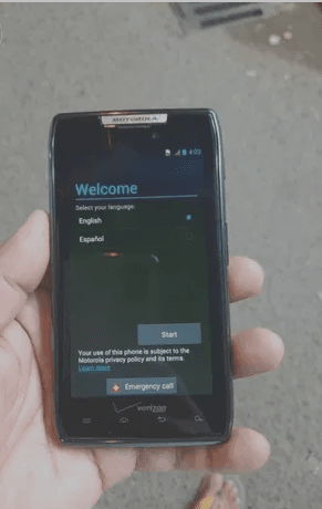 Motorola Droid Razor