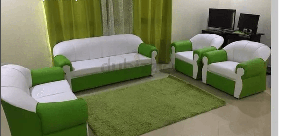 طقم كنب 7 مقاعد و 5 مقاعد للبيع very strong sofa set
