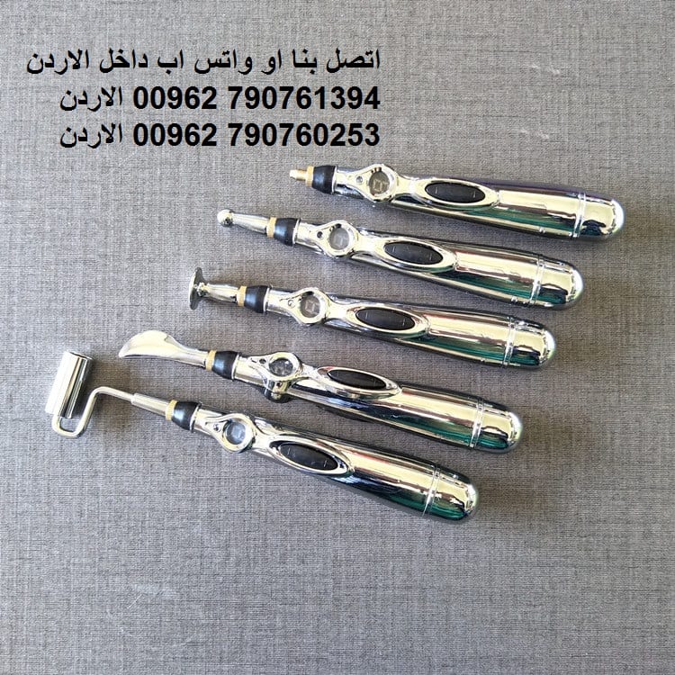 علاج الأعصاب المشدودة التهاب المفاصل قلم تحفيز الاعصاب يعمل بالنبضات الكهربائية ملحقات طبية 5 في 1 قلم الوخز بالإبر الطب الصيني