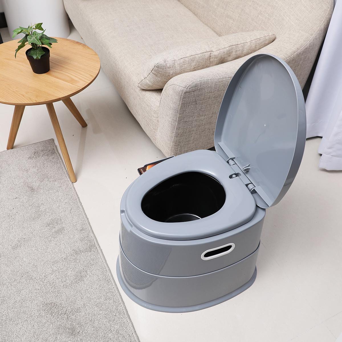 مرحاض متنقل Toilet Travel كرسي حمام افرنجي حمامات لكبار السن تواليت متنقل ذوي الاحتياجات الخاصة حمامات لكبار السن