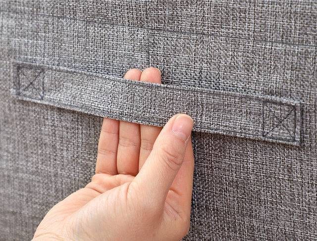 صناديق تخزين ملابس ايكيا - عرض 60 سم Clothes Organiser صناديق تخزين قماش كبيرة صناديق تخزين الملابس الاردن