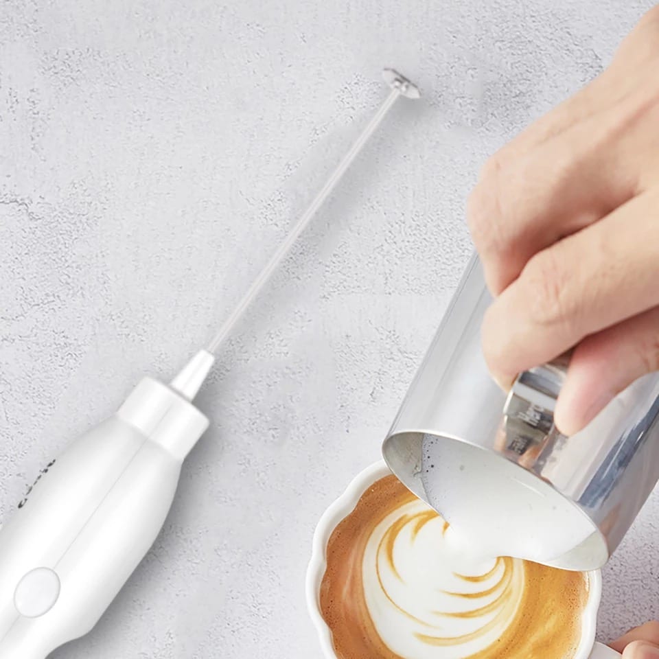 ماكينة صنع رغوة الحليب القوية المحمولة Sokany Handheld Milk Frother باليد التي تعمل بالكهرباء افضل جهاز صنع رغوة الحليب